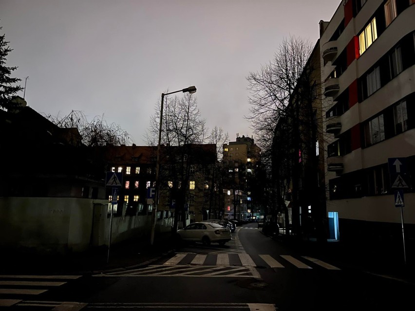 Katowickie ulice toną w ciemnościach