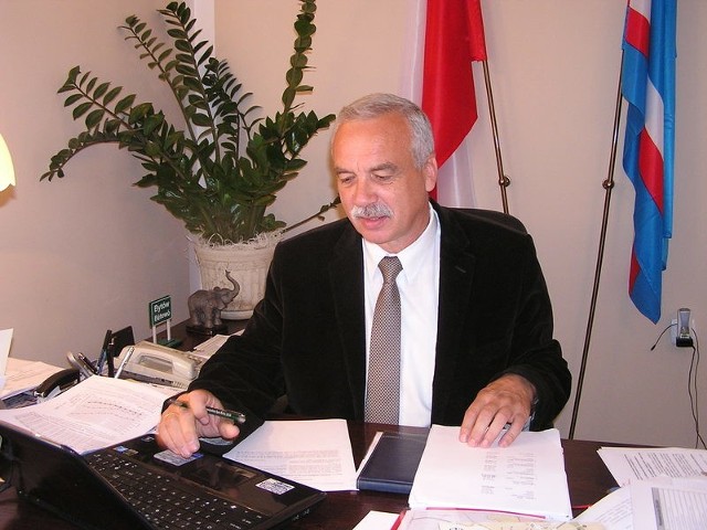 Ryszard Sylka, burmistrz Bytowa