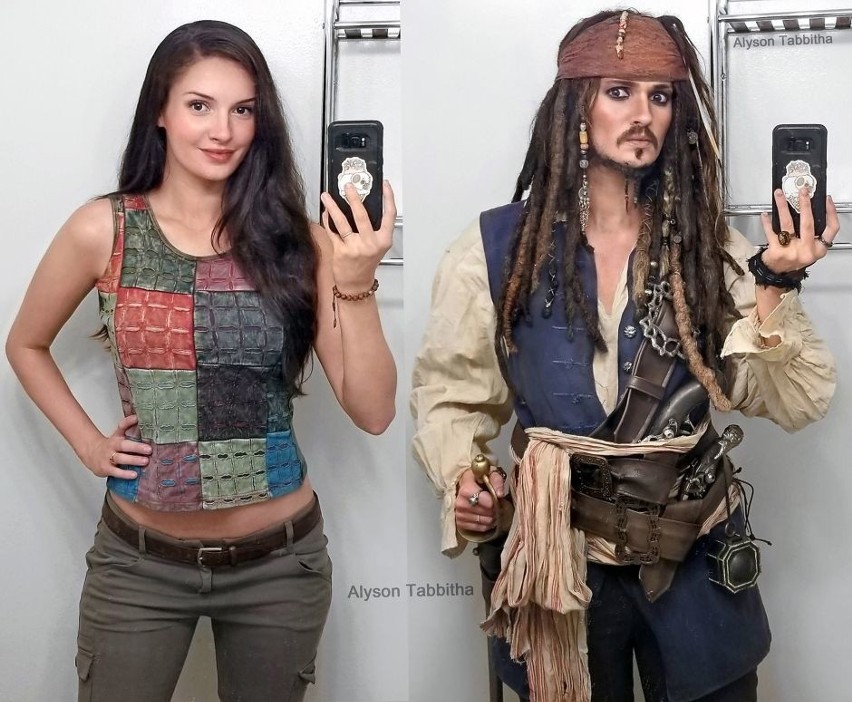 Jack Sparrow z filmu "Piraci z Karaibów"