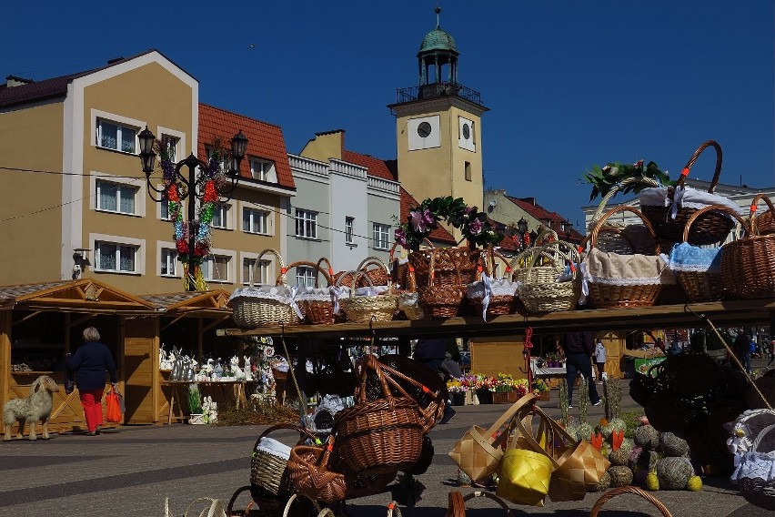 Rybnik pięknie przystrojony na Wielkanoc