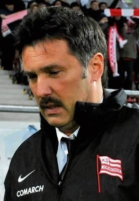 Trener Wojciech Stawowy był zmartwiony postawą swojego zespołu Fot. Wojciech Matusik