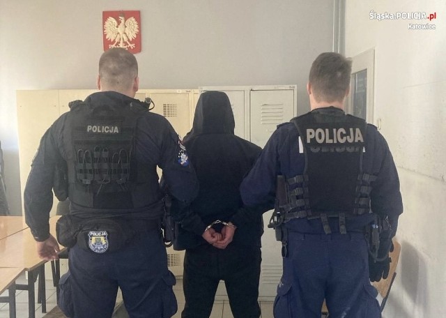 Zatrzymano podejrzanego o wywołanie alarmu bombowego w Katowicach.