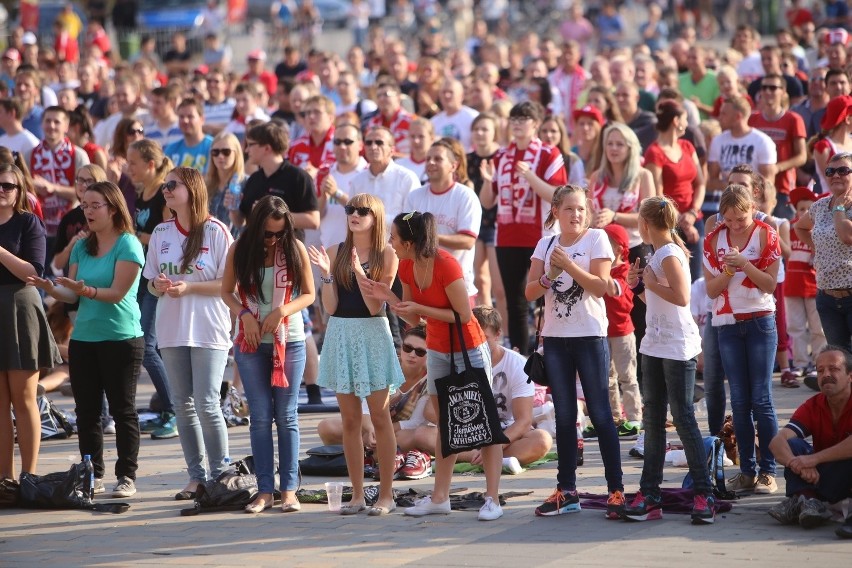 MŚ siatkarzy 2014 FanZone przed Spodkiem