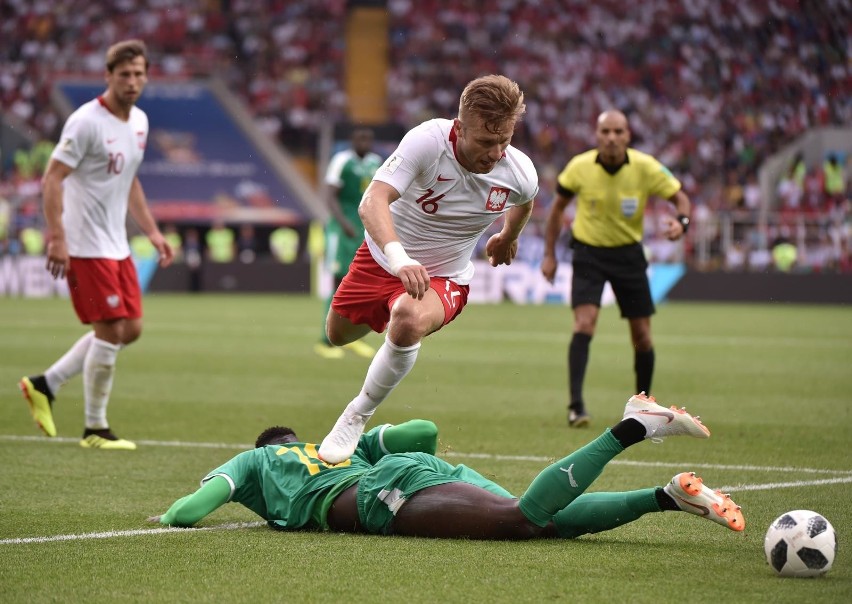 Mecz Polska - Senegal na Mistrzostwach Świata w Piłce Nożnej...