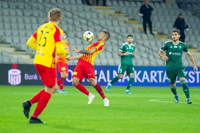 Piłkarze Korony poznali dokładne terminy spotkań z Zagłębiem Lubin i Lechem Poznań. Na zdjęciu Marcin Cebula.