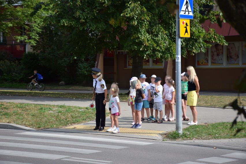 Straż Miejska w Białymstoku prowadzi zajęcia z uczniami