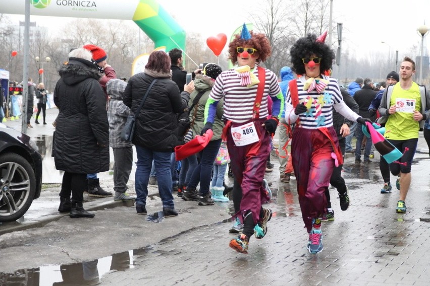 Bieg Walentynkowy 2017 w Dąbrowie Górniczej