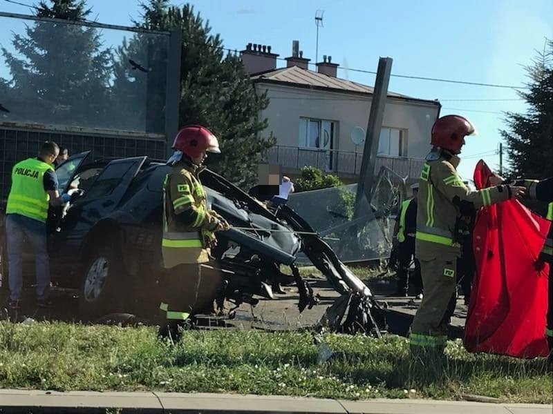 Śmiertelny wypadek na ul. Krakowskiej w Rzeszowie.