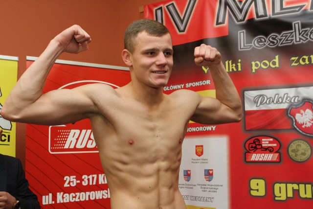 W Ostrowcu będzie walczył mistrz Polski w wadze do 75 kg– Daniel Adamiec z Rushh Kielce. 