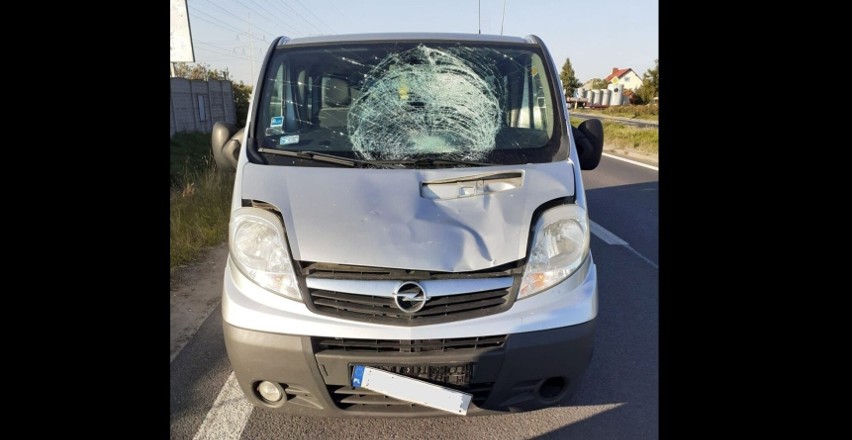 42-letni kierowca opla vivaro potrącił 76-letnią mieszkankę...