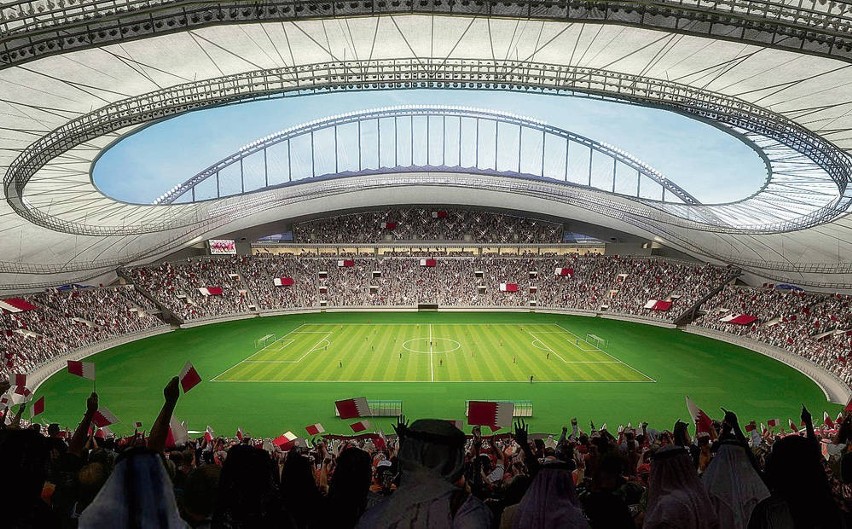 Khalifa Stadium w Ad-Dausze po przebudowie pomieści 40 tys....