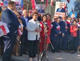 Beata Szydło na zakończenie kampani Prawa i Sprawiedliwości na Sądecczyźnie: Chodźcie razem z nami dalej zmieniać Polskę 