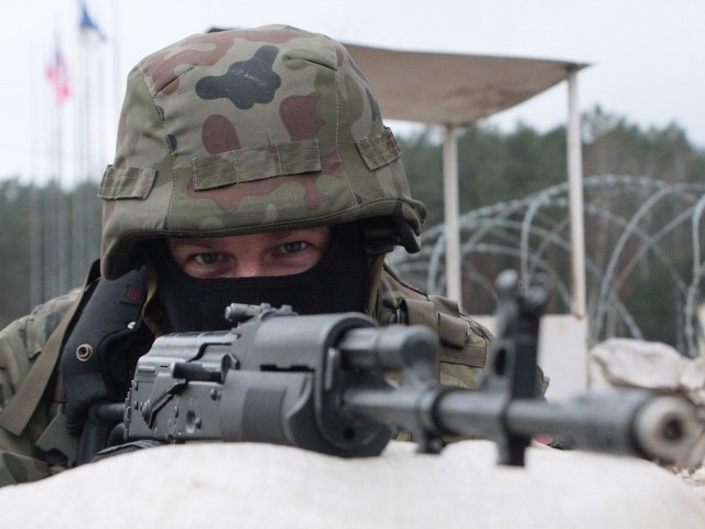 Żołnierze z Krakowa od kilku tygodni szkolą się na lubuskich poligonach.