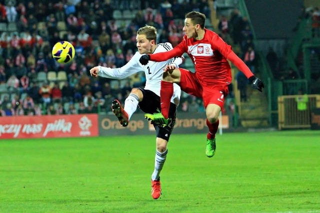 Reprezentacja Polski do lat 20 przegrała z rówieśnikami z Niemiec 0:1 w meczu zaliczanym do Turnieju Czterech Narodów