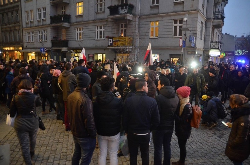 Stop rasizmowi w Poznaniu: Protestowali przeciwko przemocy...