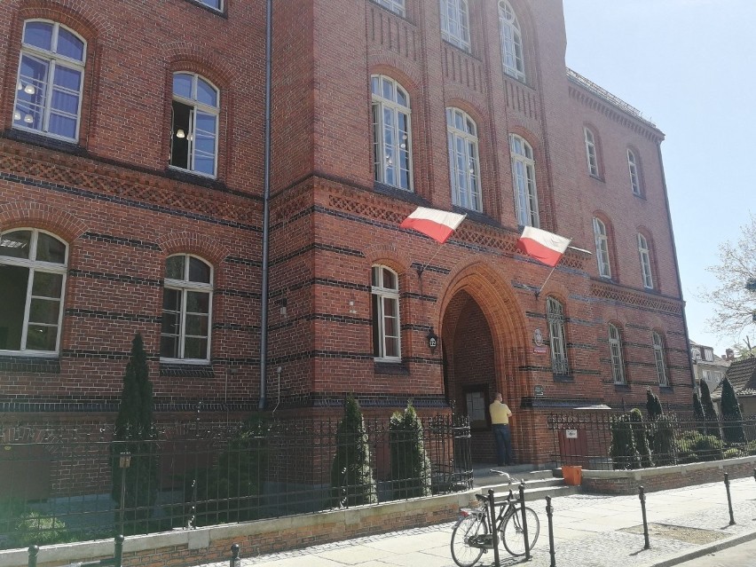 Główna siedziba Sądu Rejonowego przy ul. Fosa Staromiejska...