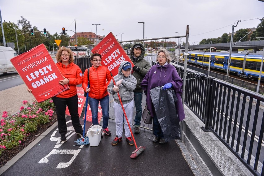 Awantura o zaśmiecony tunel przy Forum Gdańsk. Aktywiści...