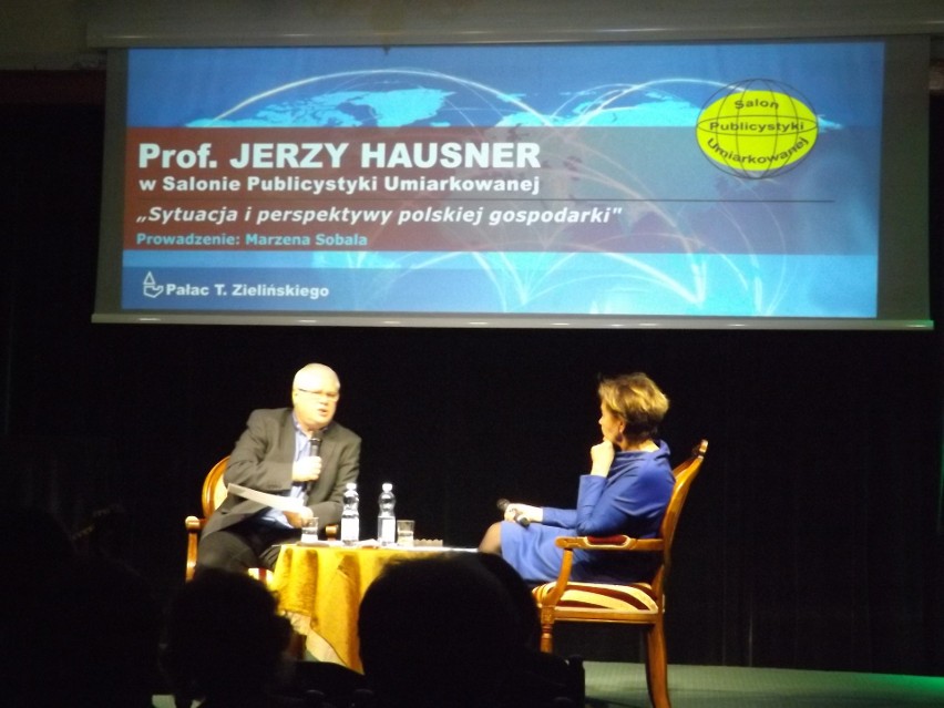 Jerzy Hausner w Domu Środowisk Twórczych w Kielcach