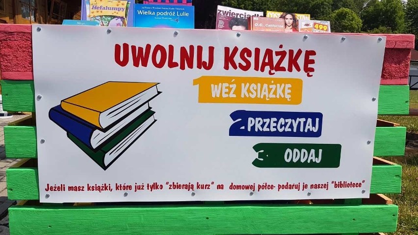 „Uwolnij książkę” w radzionkowskim MOSiRze ZDJĘCIA