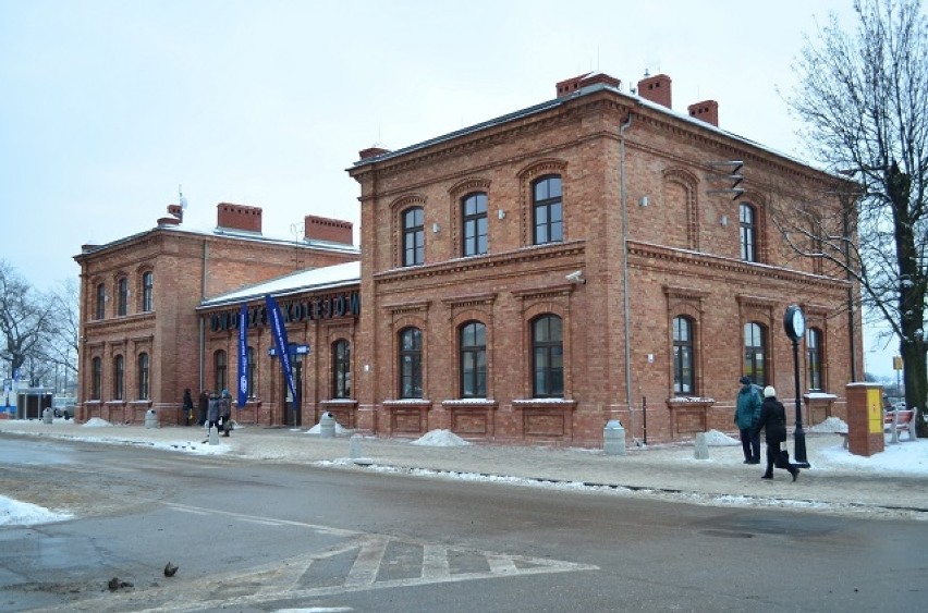 Wyremontowany dworzec PKP w Myszkowie