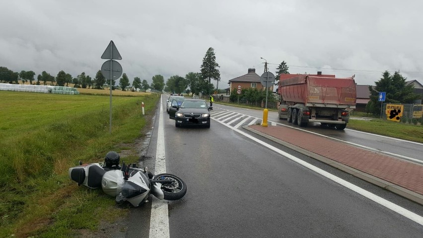 - O godz. 13.35 otrzymaliśmy zgłoszenie o zdarzeniu drogowym...