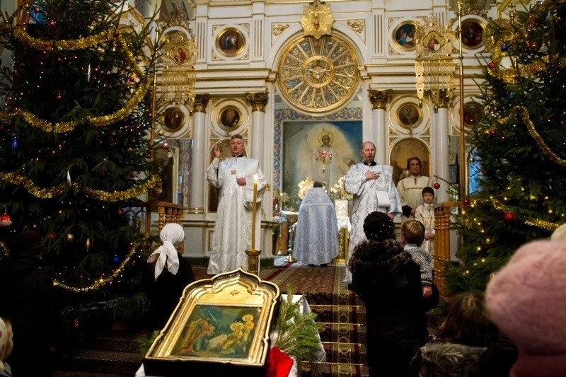 Święta Bożego Narodzenia 2022 w Cerkwi prawosławnej [ZDJĘCIA]