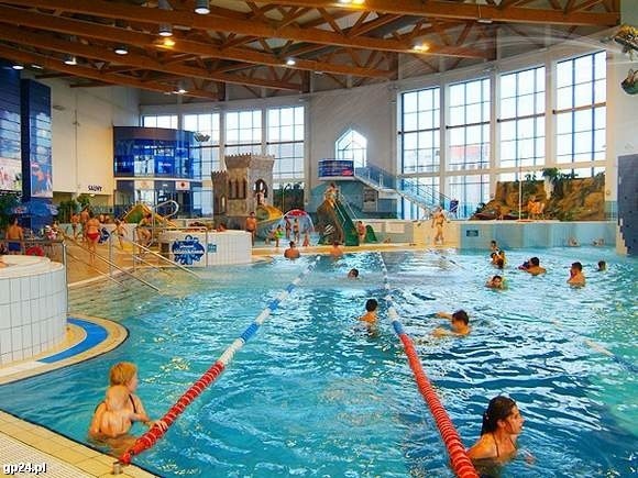 Koncepcja akwaparku ma uwzględniać m.in: krytą pływalnię z widownią dla 50 osób, basen rekreacyjny, brodzik i jacuzzi z możliwością kąpieli borowinowej.