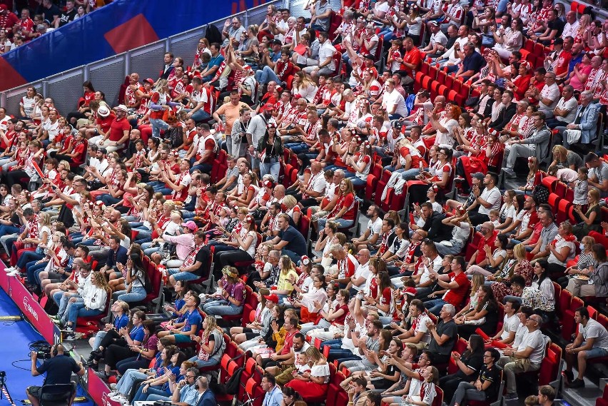 Polscy siatkarze pokonali 3:0 Holendrów w Ergo Arenie...