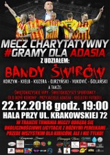 Nie tylko Banda Świrów z Korony zagra 22 grudnia w Kielcach dla Adasia. Szykuje się niesamowity turniej!    