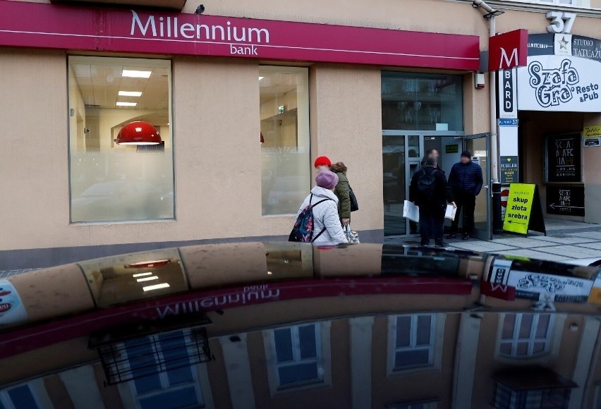 Sprawca napadu na bank w Częstochowie został przesłuchany