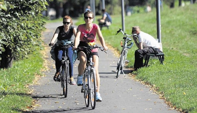 Na rekreacyjnej alejce wzdłuż Rudawy, niezwykle uczęszczanej, nietrudno o konflikt