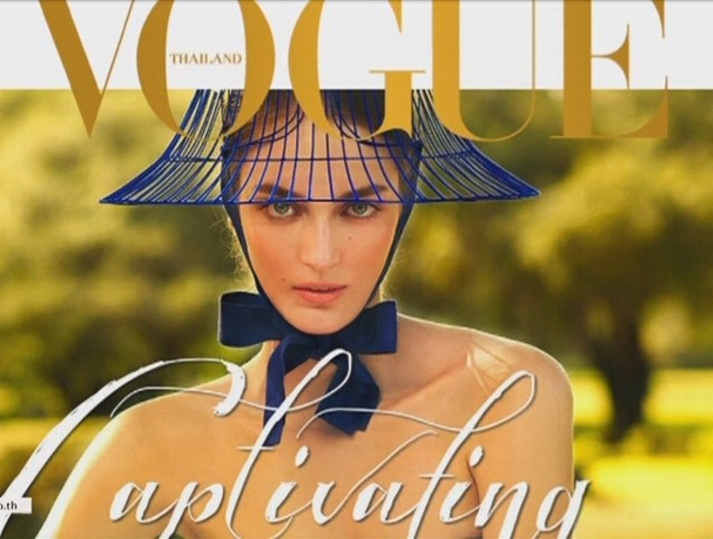 Polska modelka na okładce tajlandzkiego "Vogue'a" [wideo]