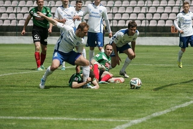 GKS Tychy - Flota 2:3. Dwie bramki Olszara [ZOBACZ ZDJĘCIA i WIDEO, OPINIE]