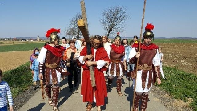 Misterium Męki Pańskiej na ulicach Krzyżanowic