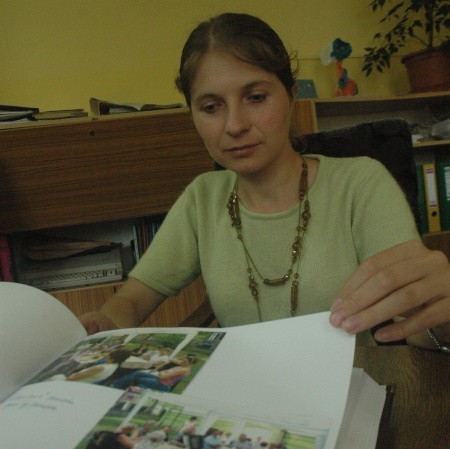 Jolanta Warzynowicz dumna jest projektu zrealizowanego przez młodzież.