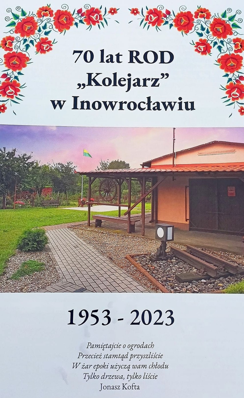 Obchody jubileuszu 70-lecia ROD "Kolejarz" w Inowrocławiu...