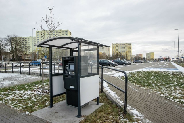 Parking P&R przy ul. Kujawskiej. Aut staje tam teraz trochę więcej