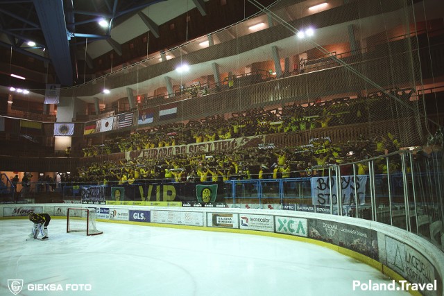 Kibice GKS Katowice wspierali mistrzów Polski we Włoszech