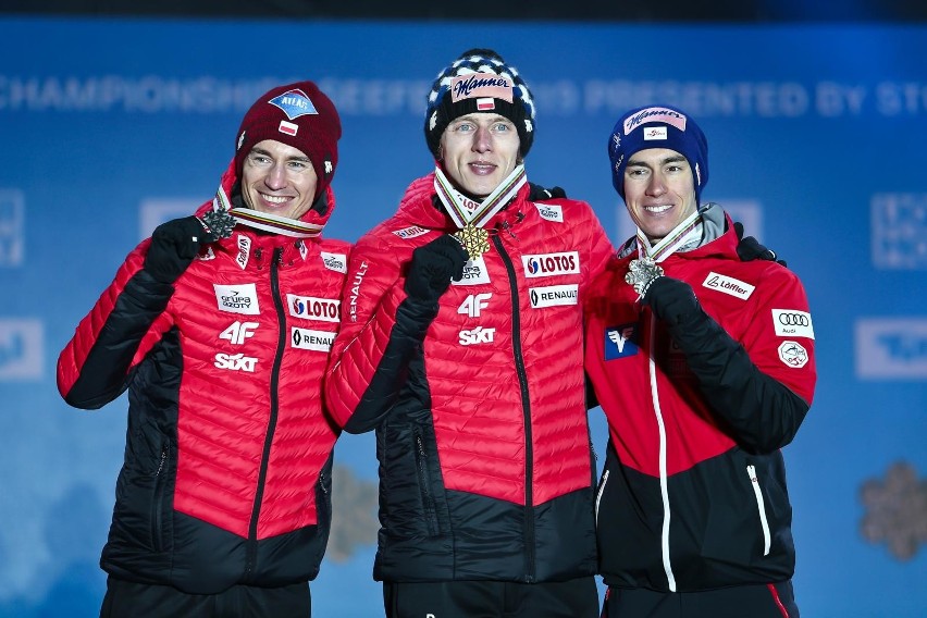 Skoki narciarskie MŚ Seefeld 2019. Kubacki i Stoch odebrali medale. "Trzeba do tego podejść na chłodno" [ZDJĘCIA]