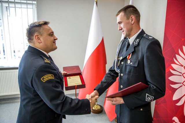 W spotkaniu uczestniczył opolski komendant wojewódzki PSP w Opolu st. bryg. Krzysztof Kędryk, jego zastępca bryg. Dariusz Gieroń oraz prezes Oddziału Wojewódzkiego ZOSP RP w Opolu dh Andrzej Borowski.