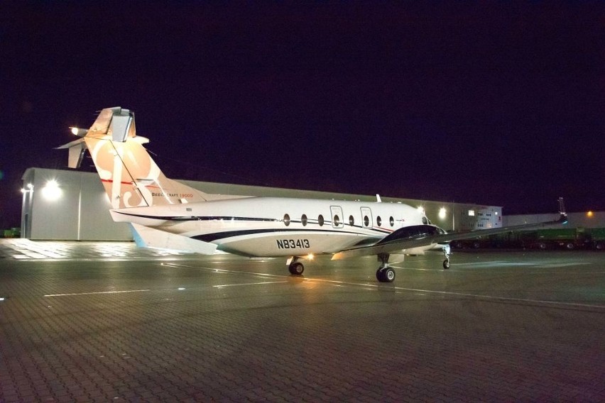 Amerykański samolot Beechcraft 1900D dołączył do floty...