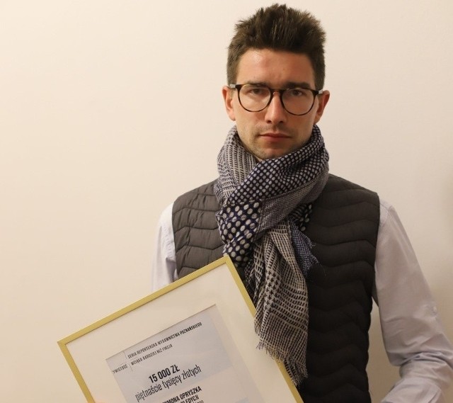 Szymon Opryszek z Krakowa wygrał trzecią edycję Konkursu Reporterskiego Wydawnictwa Poznańskiego.