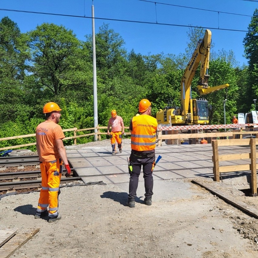 Budowa nowego przejścia podziemnego przy przystanku Kraków...
