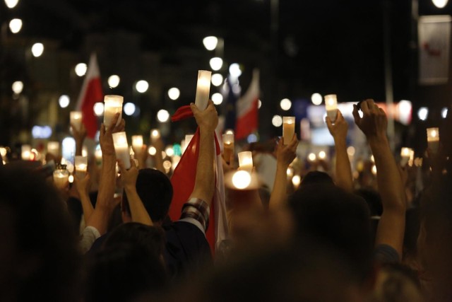 Protest przeciwko reformie sądownictwa