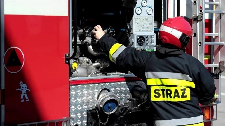 Do pożaru doszło w piątkowy wieczór w miejscowości Będzinko.