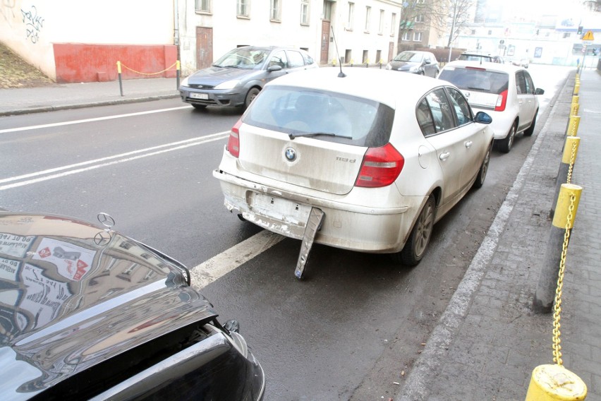 Trzy auta zderzyły się na Braniborskiej