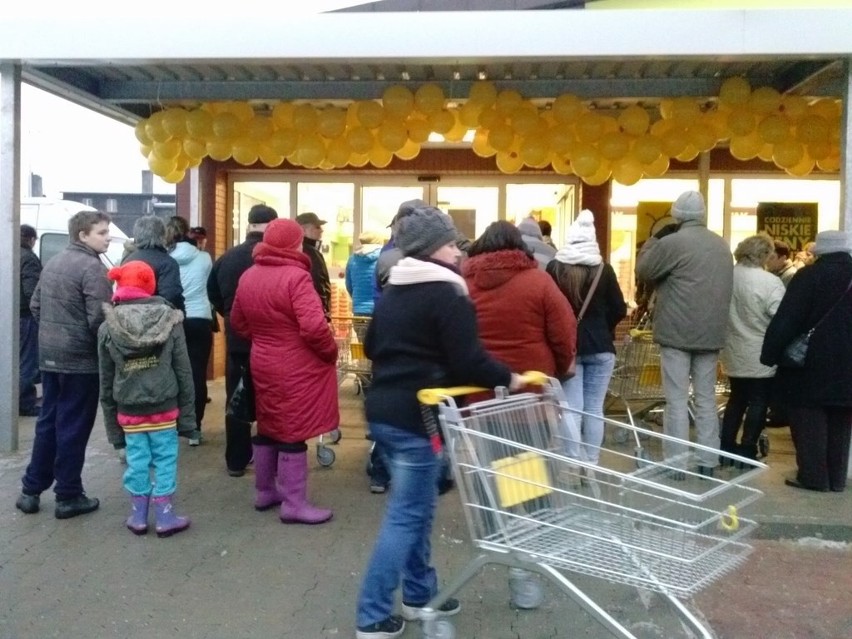 Otwarcie Biedronki w świętochłowickiej dzielnicy Lipiny