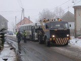 Szkolny autobus wiozący 29 uczniów zderzył się z koparką. Nowe informacje