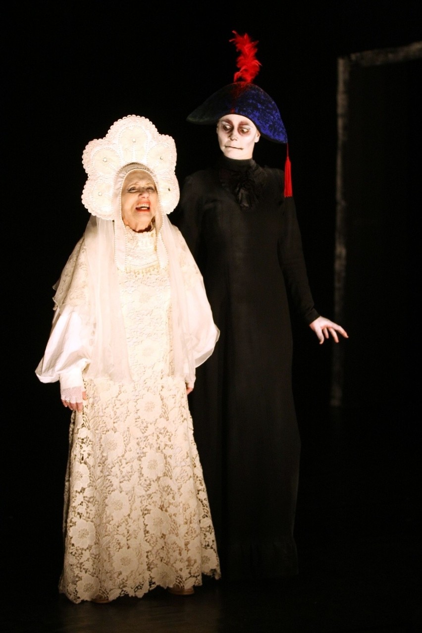 Spektakl "Martwe dusze" w Teatrze Wybrzeże - zdjęcia z próby
