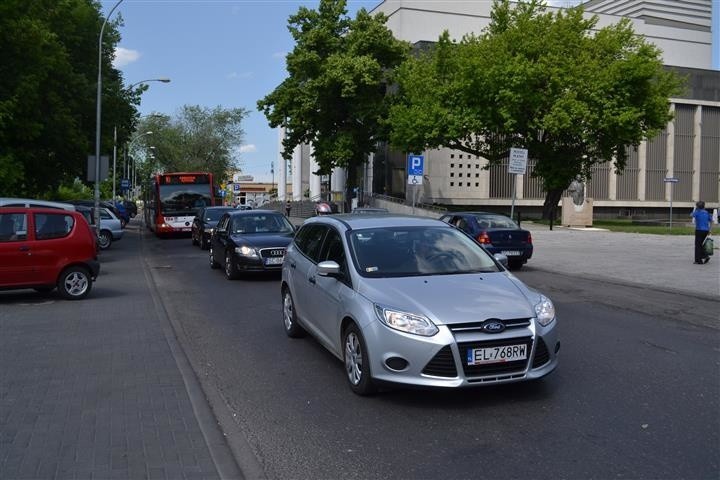 Częstochowa tkwi w korkach